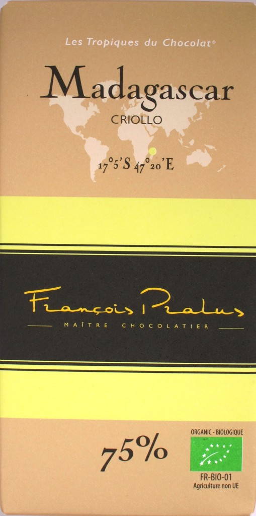 Pralus-Schokolade Madagascar 75%