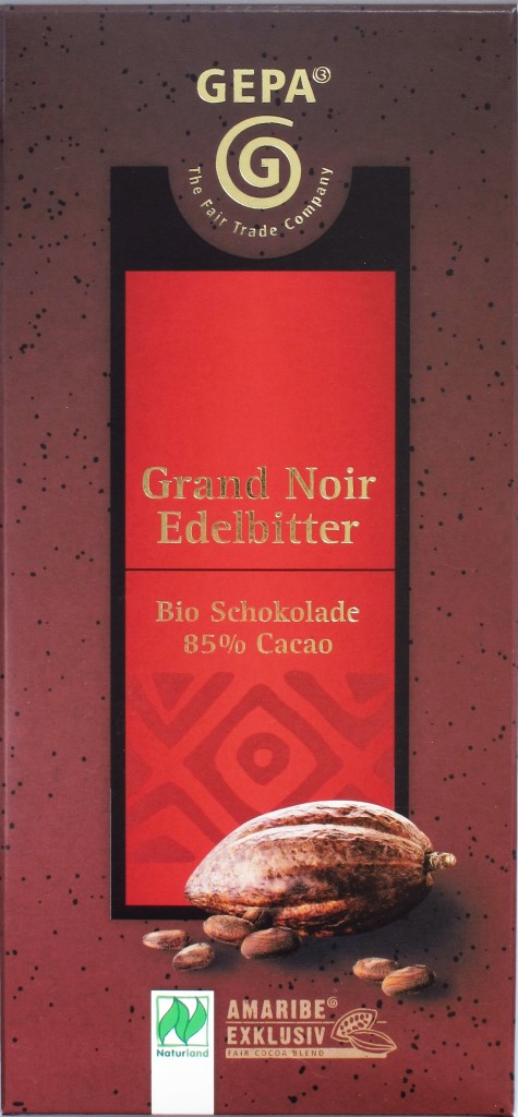 Vorderseite: GEPA Grand Noir 85%