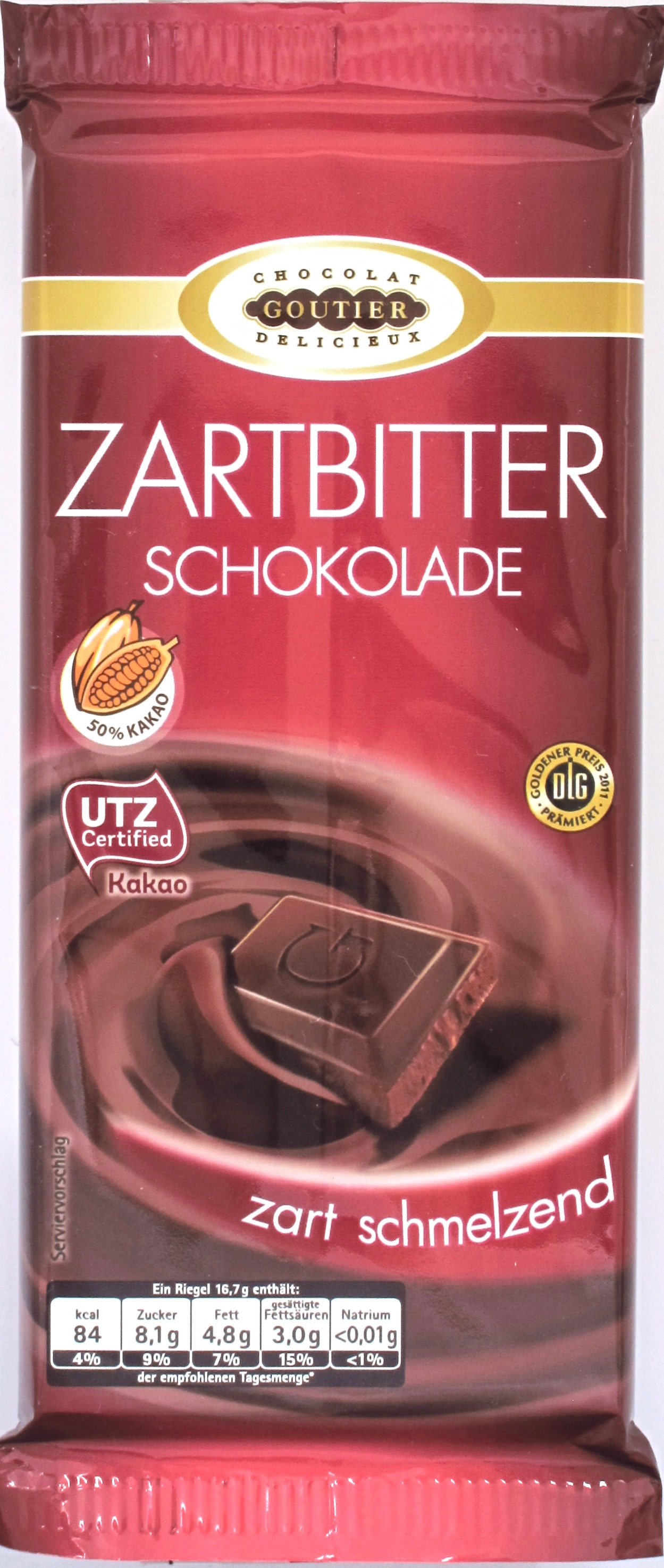 Goutier-Zartbitterschokolade