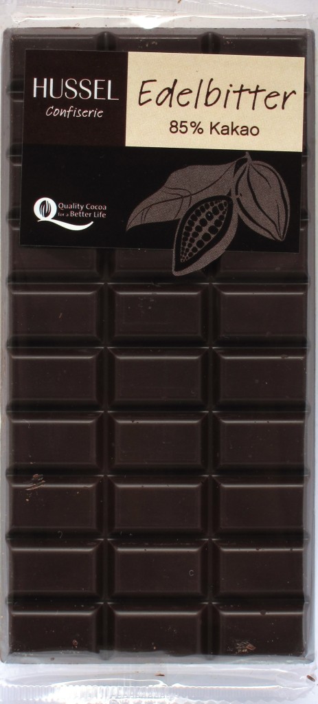 Hussel 85%-Schokolade