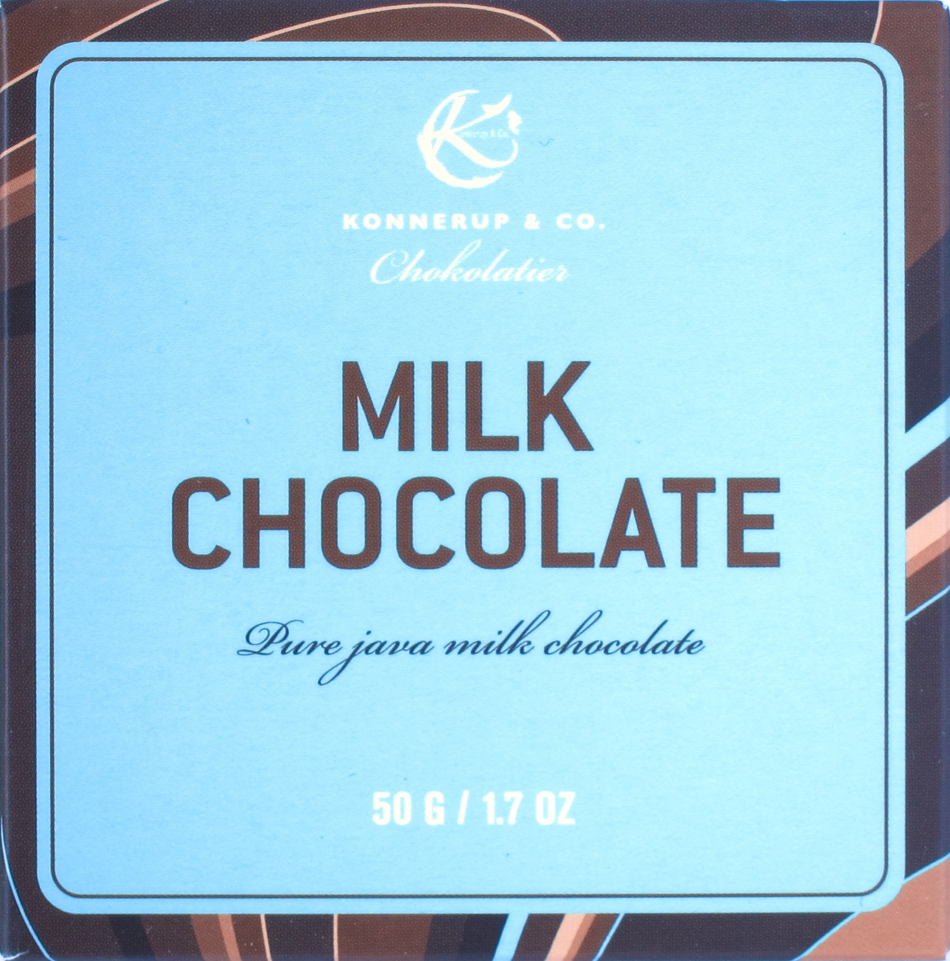 Vorderseite: Konnerup "Milk Chocolate"