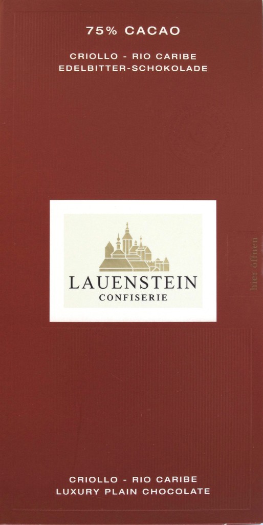 Lauenstein, 75% Rio Caribe, Venezuela-Schokolade