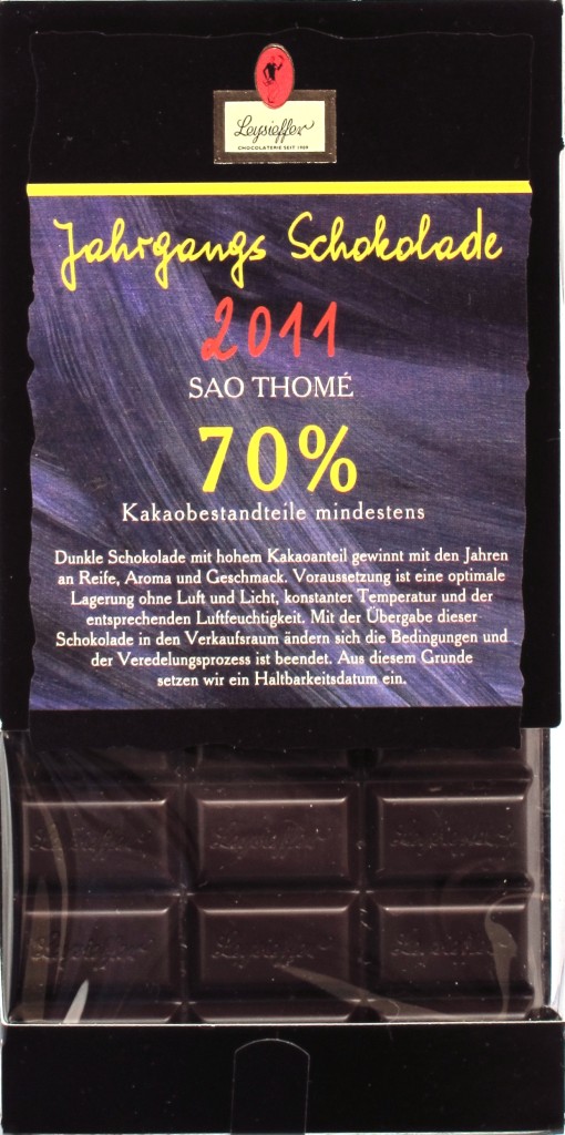 Leysieffer 2011-Jahrgangsschokolade