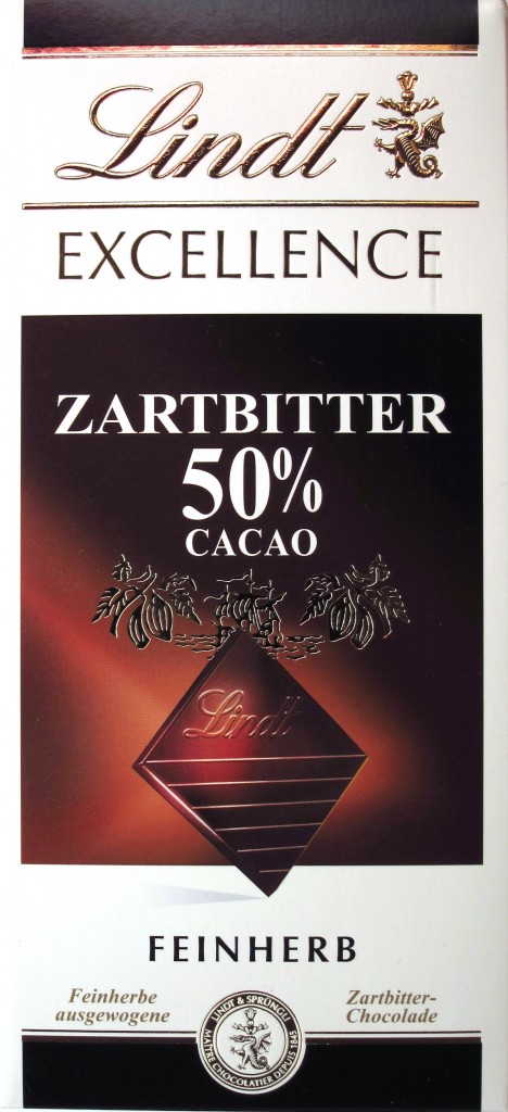 Lindt 50%-Schokolade