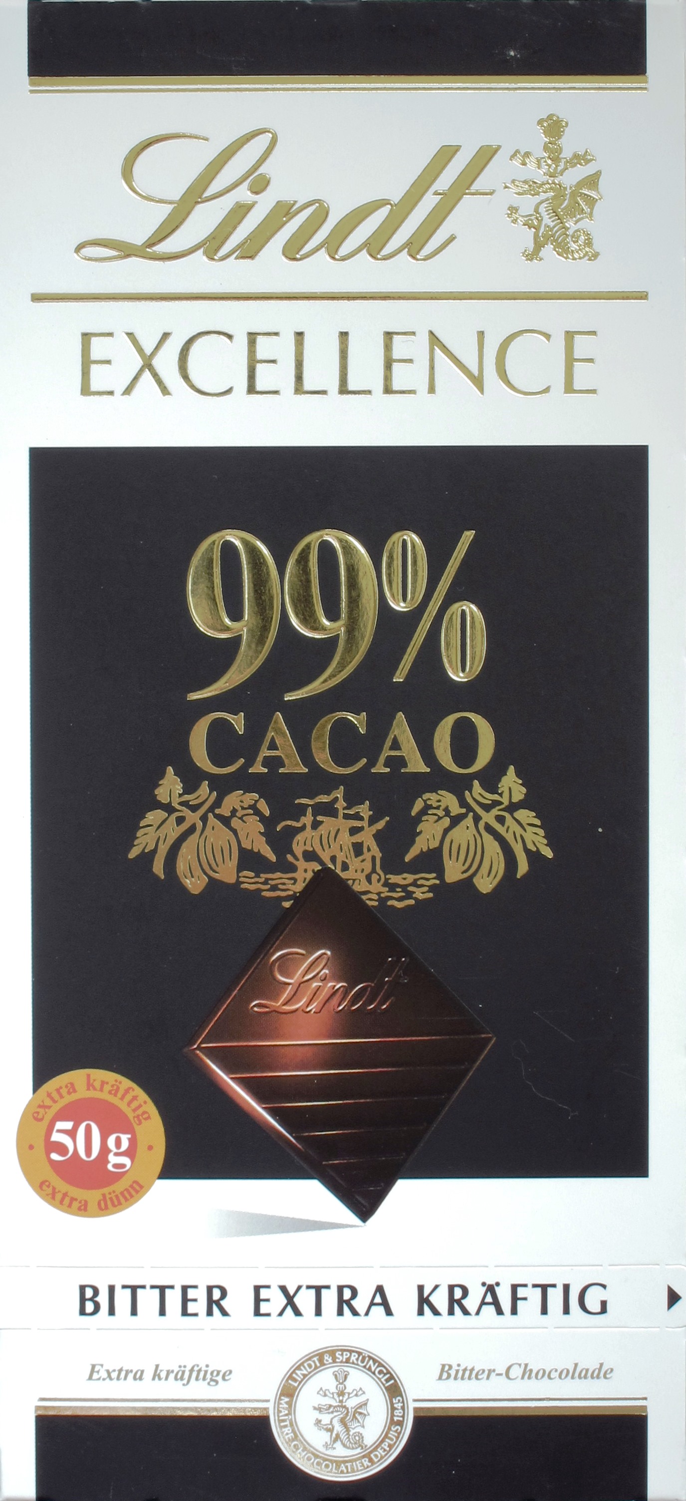 Lindt 99% Schokolade