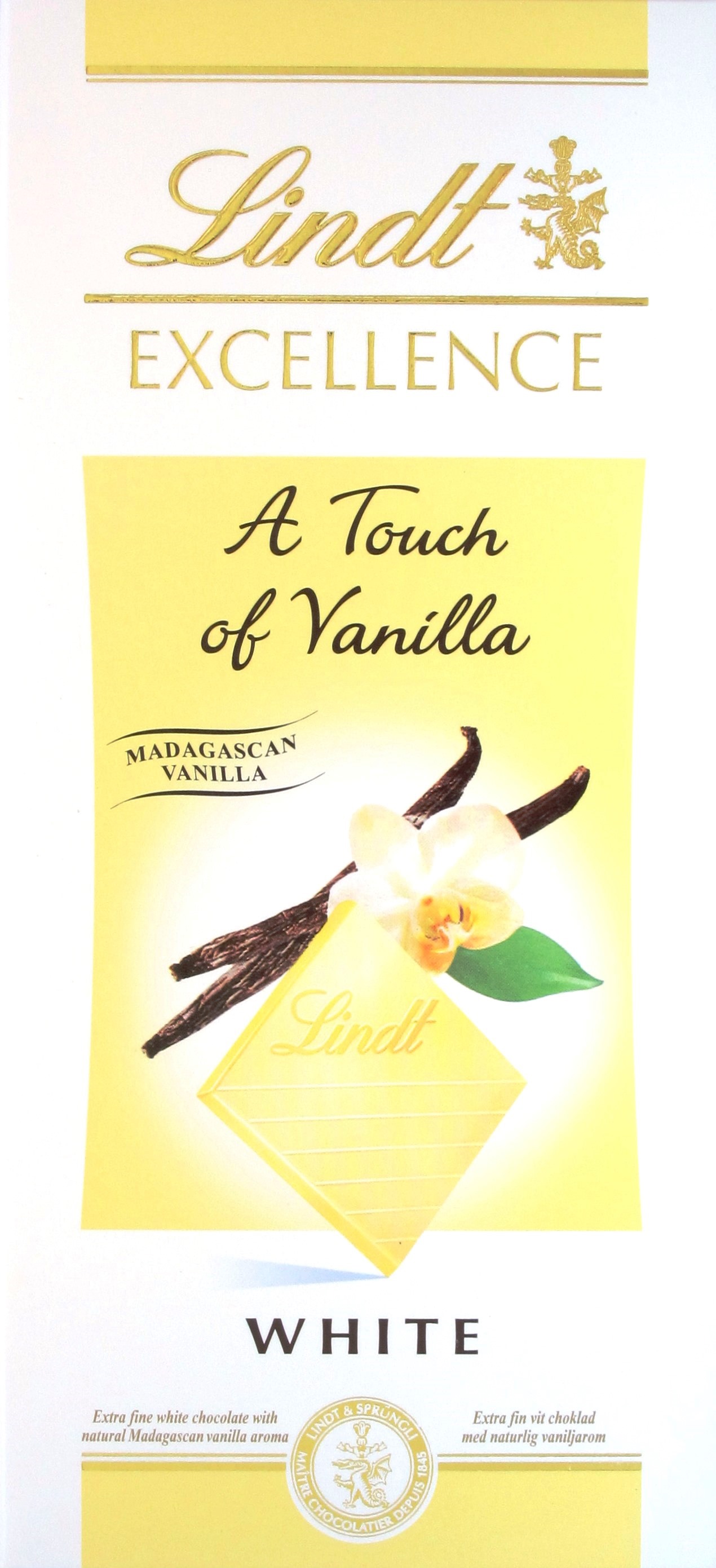 Lindt White Chocolate with "A Touch of Vanilla"