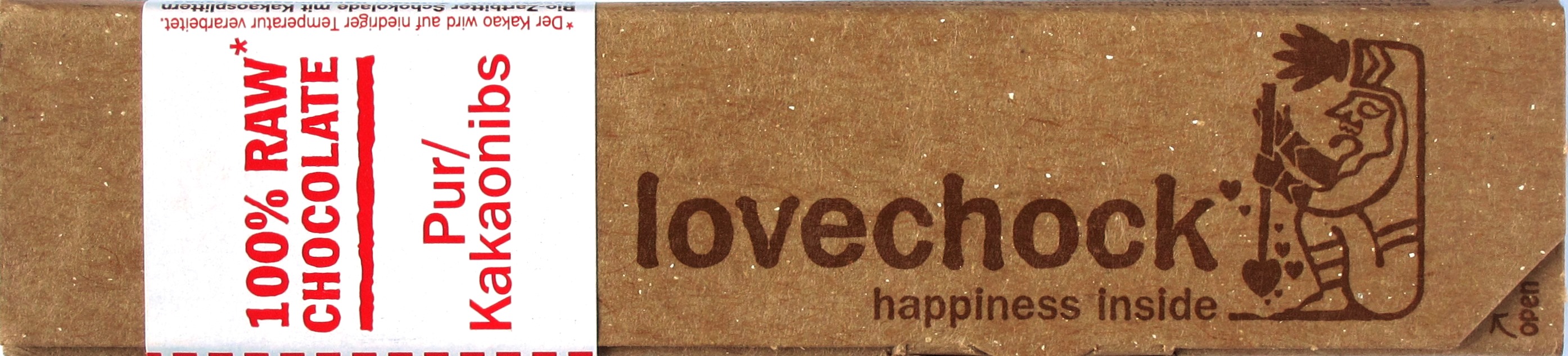 Lovechock 100% Raw Chocolate Kakaonibs