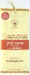 Vorderseite, Madecasse, 70%-Dunkle Schokolade, Rich & Fruity