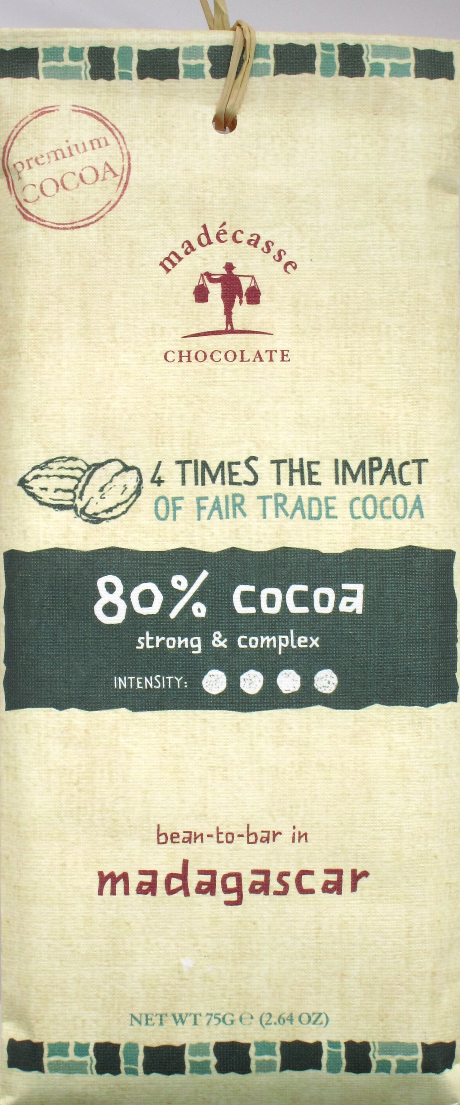 Madecasse-Schokoladentafel 80%