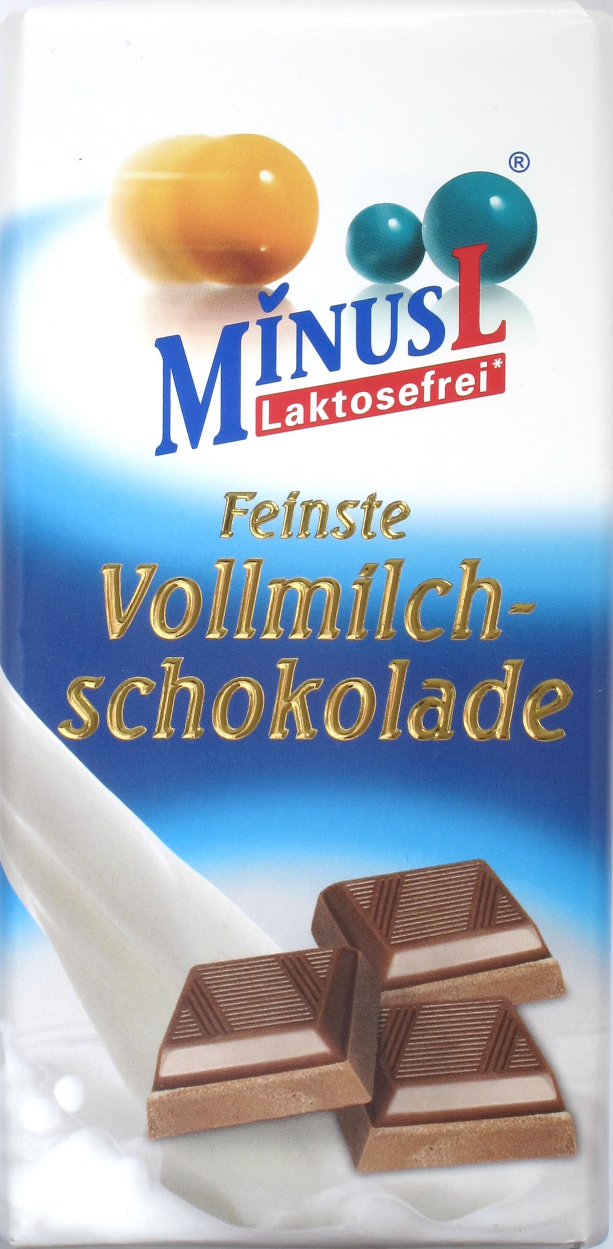 Minus-L Laktosefrei: Milchschokolade, 37%