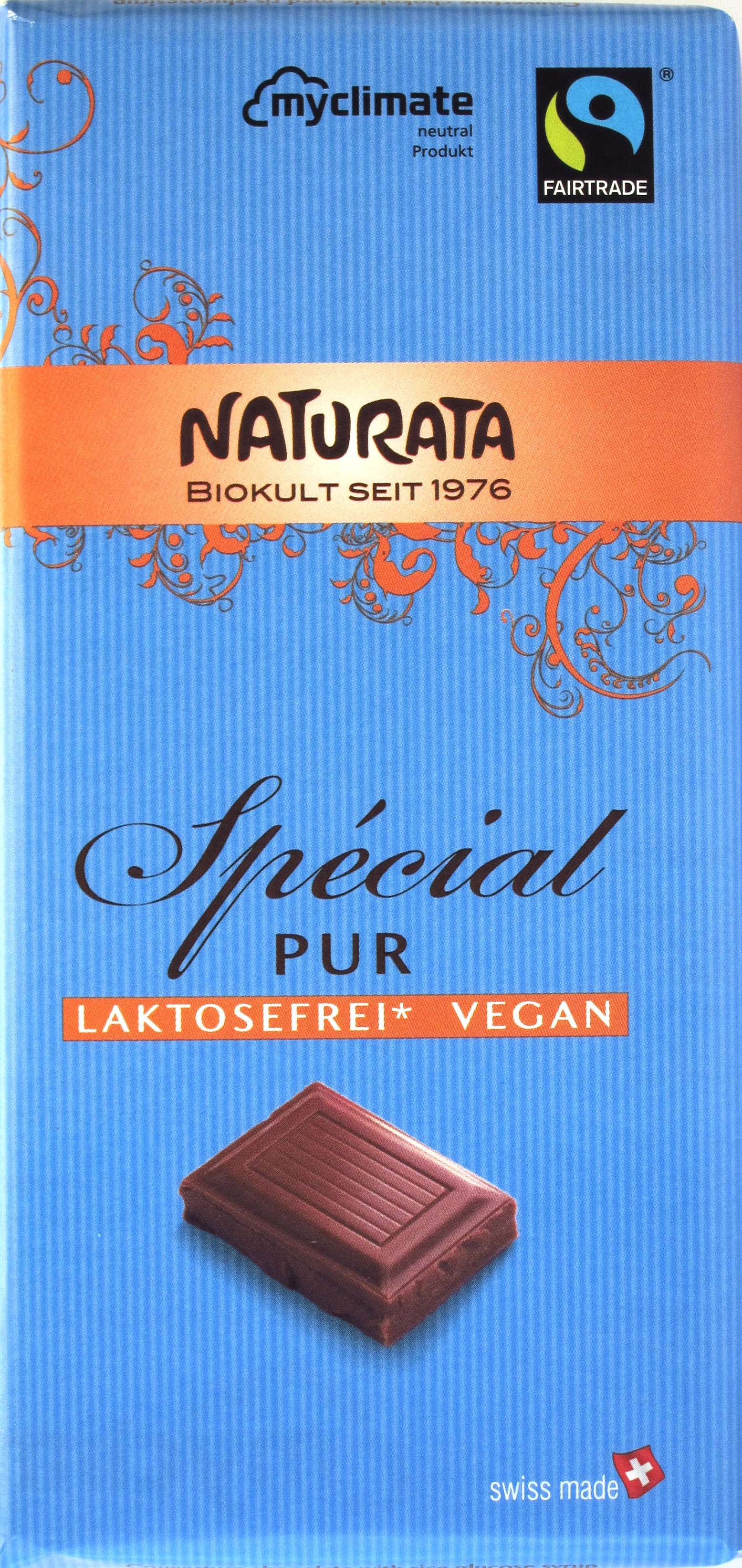 Naturata-Reismilchschokolade 'Spécial Pur'