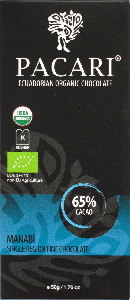 Pacari-Bitterschokolade Manabi, 65%