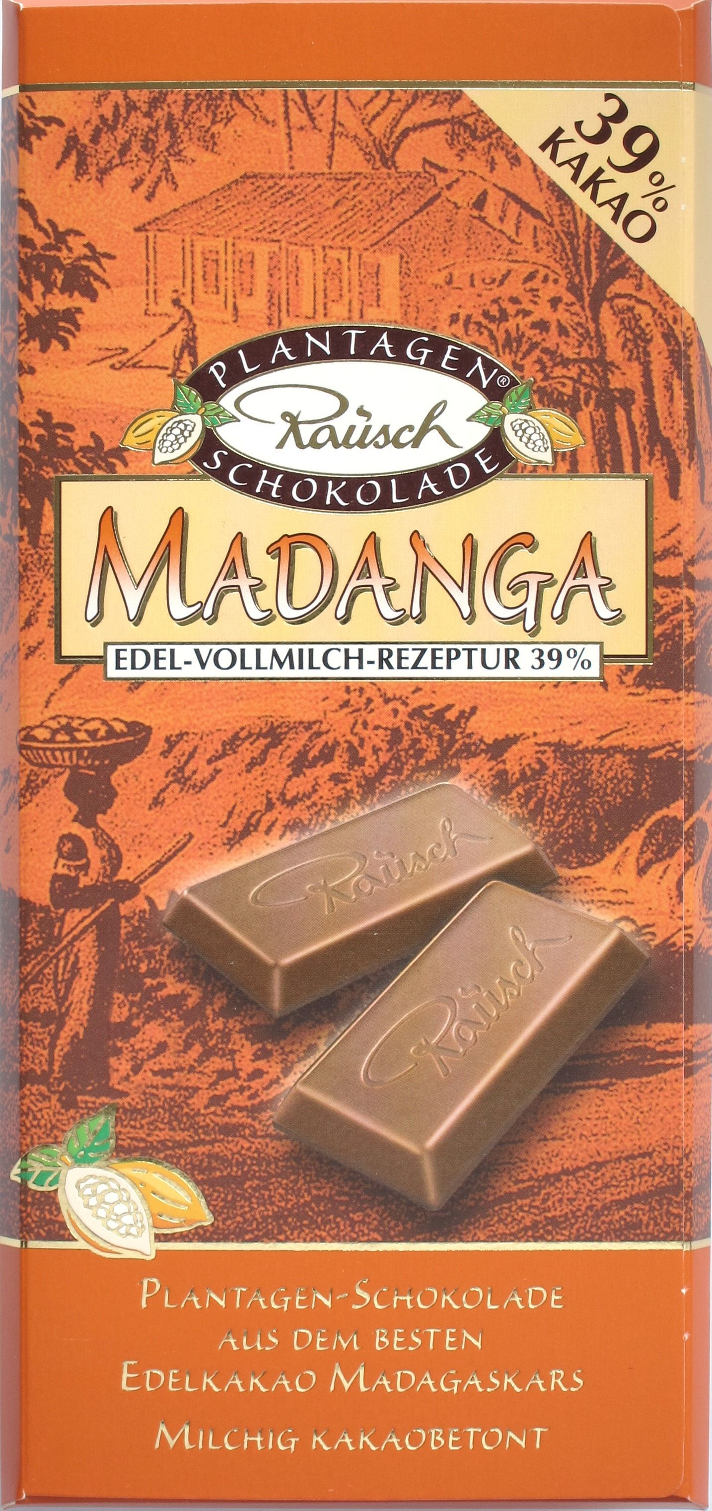Rausch "Madanga", 39% Kakao
