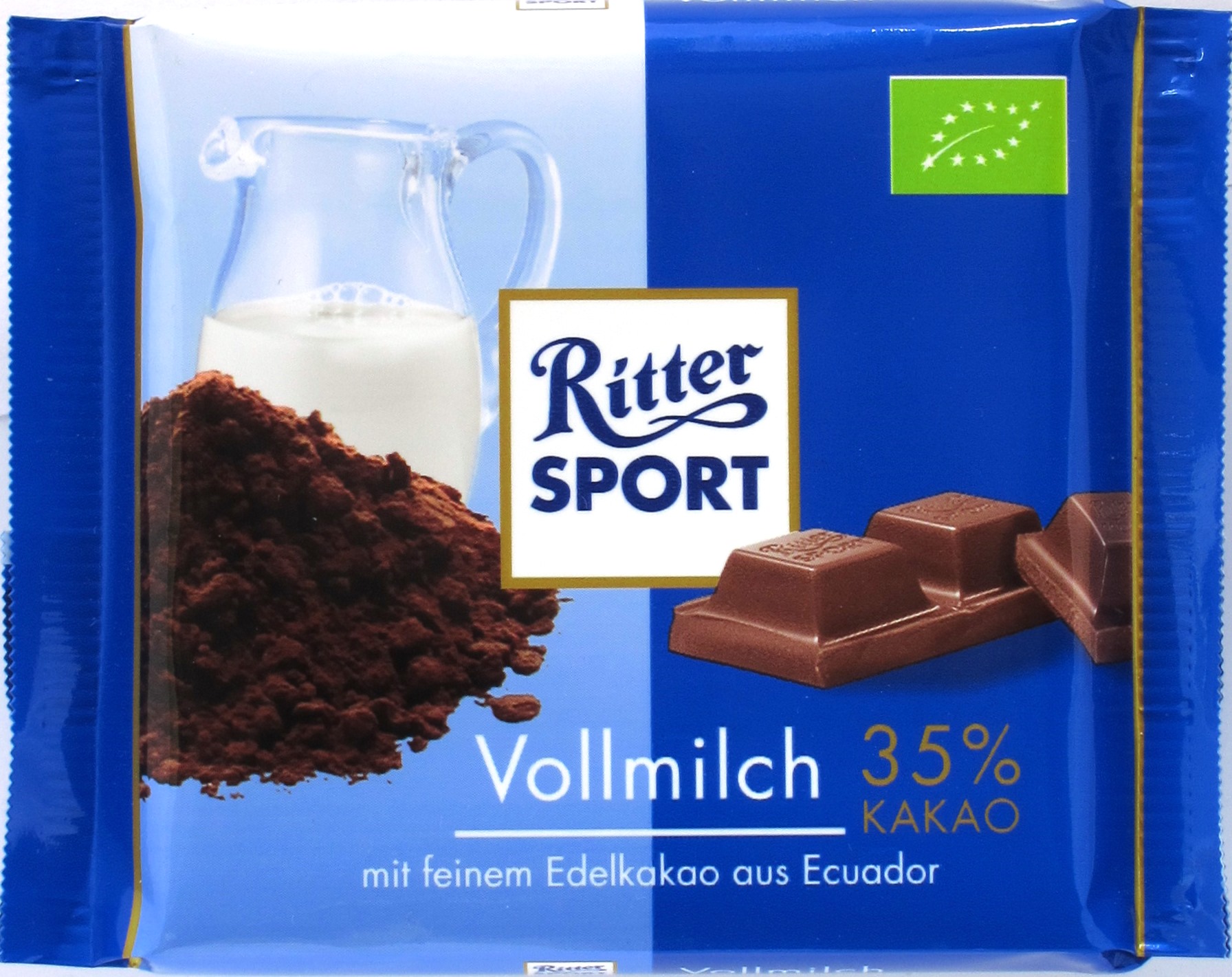 Ritter Sport Vollmilchschokolade Bio