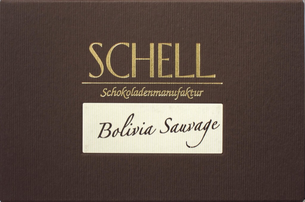 Schell Schokoladenmanufaktur Bolivien-Schokolade