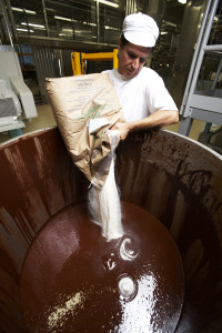 Zucker zur Schokolade - im Zotter-Werk