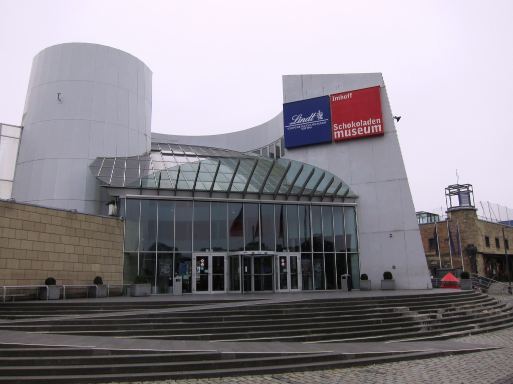 Eingang des Kölner Schokoladenmuseums