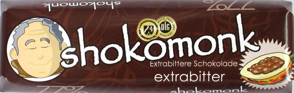 Shokomonk Schokoriegel Extrabitter 77%