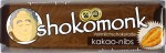 Shokomonk-Riegel Vollmilchschokolade mit Kakaosplittern