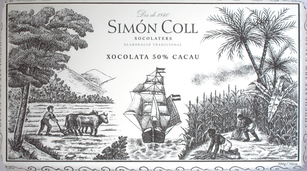 Simón Coll 50%-Schokolade 200g