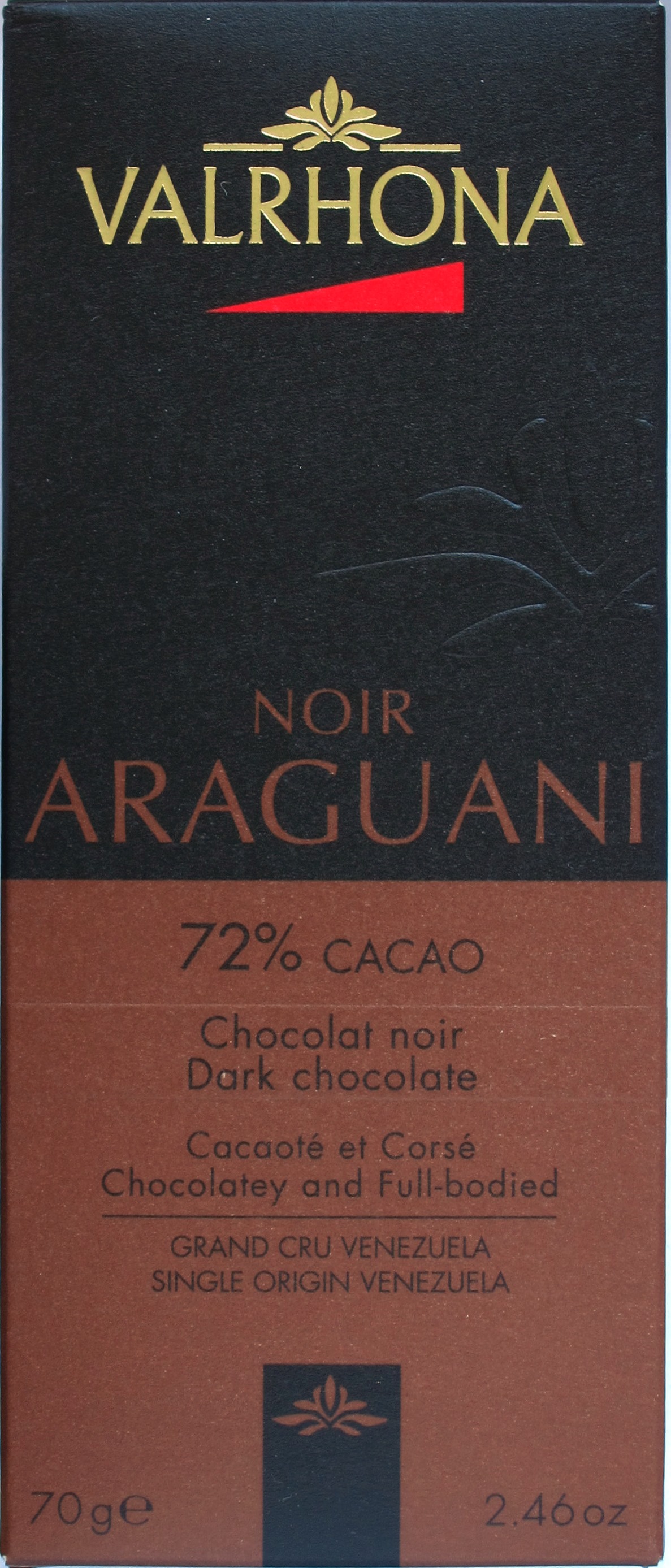 Bitterschokolade Valrhona Araguani