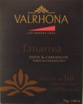Valrhona Tanariva Milchschokolade Vorderseite