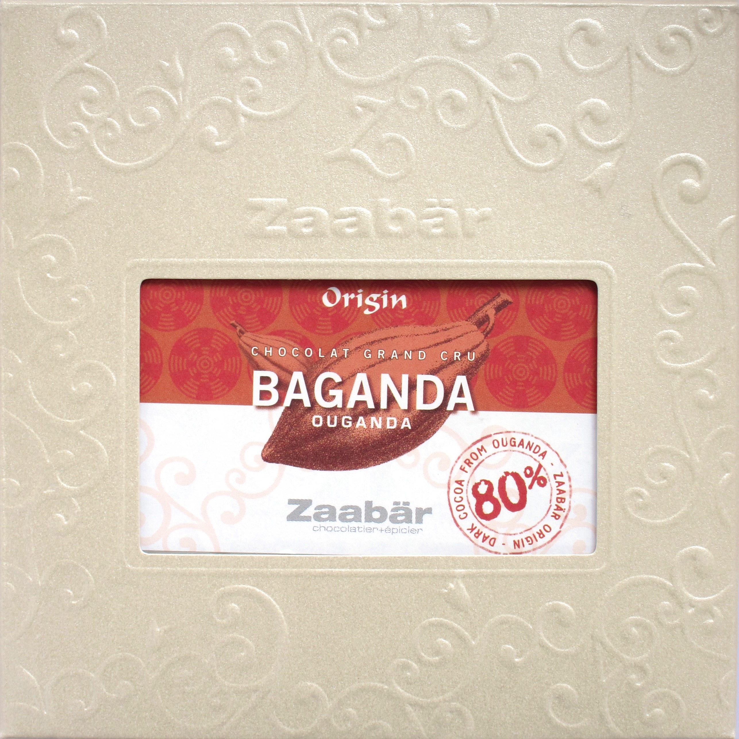 Zaabär-Schokolade Baganda